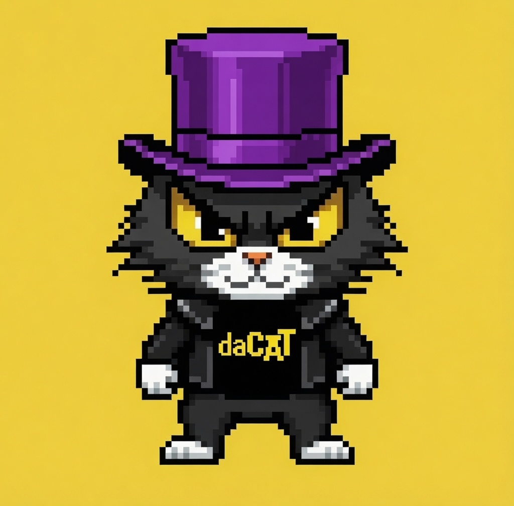 Midnight Monarch Top Hat