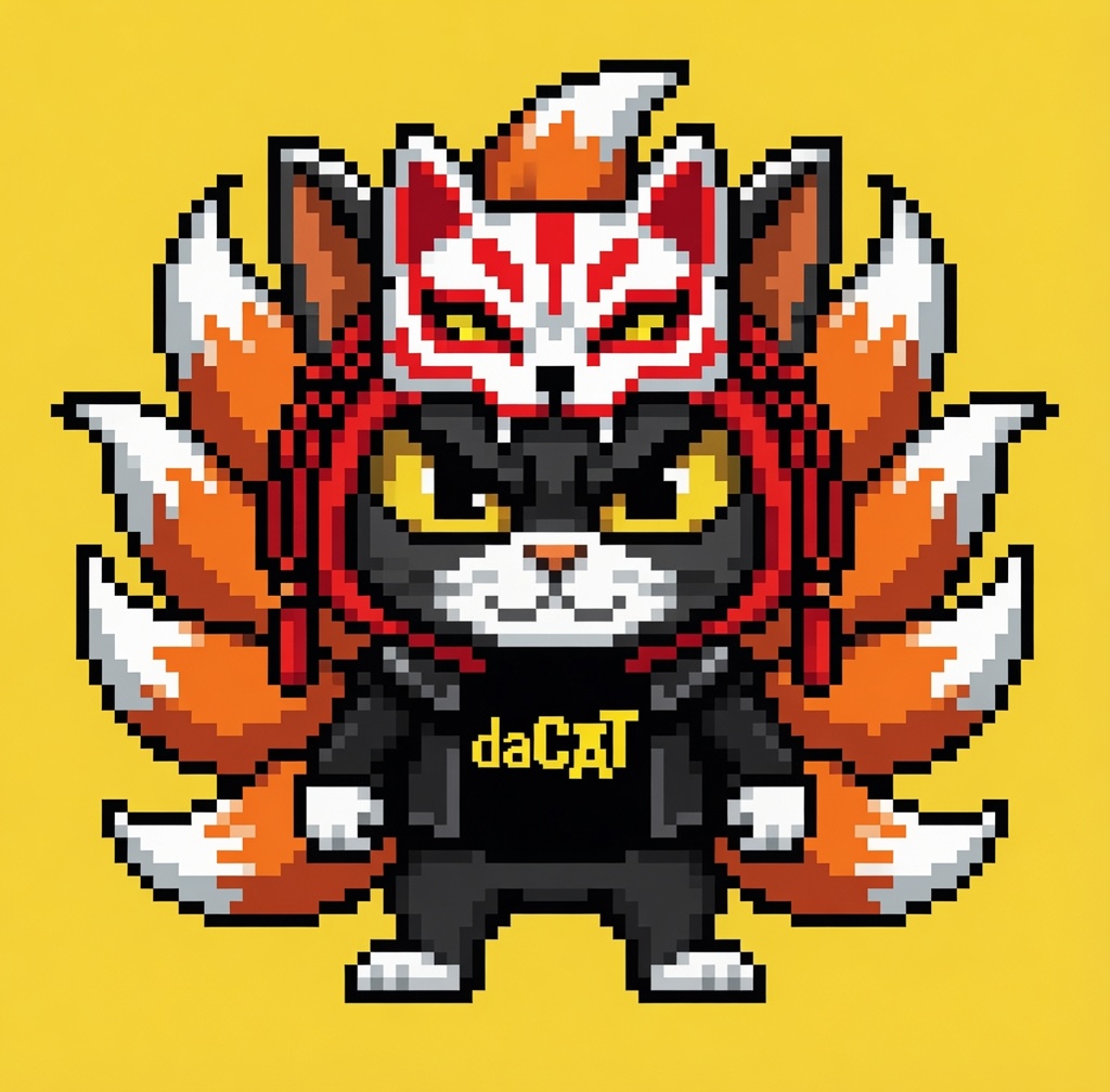 Nine-Tail Kitsune Mask